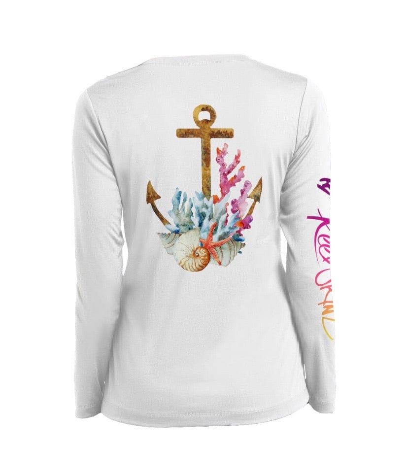ReelSkinz SPF LONG-SLEEVE Anchor Illustration Anchor Illustration