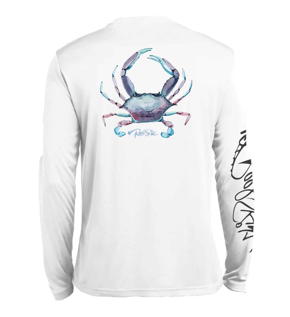 ReelSkinz SPF LONG-SLEEVE Blue Crab Blue Crab