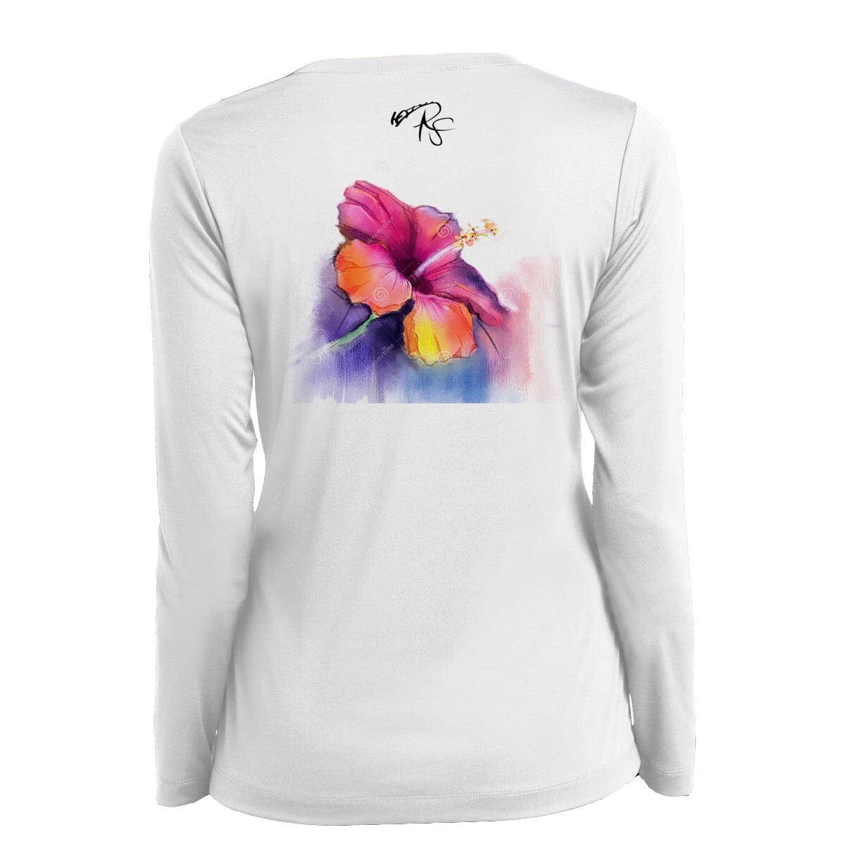 ReelSkinz SPF LONG-SLEEVE Hibiscus Hibiscus