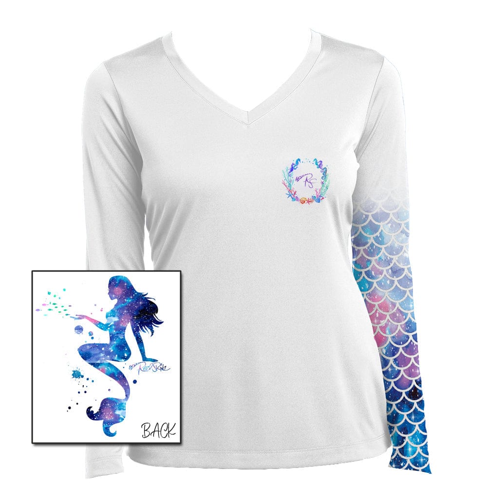 ReelSkinz SPF LONG-SLEEVE Mermaid Galaxy Mermaid Galaxy