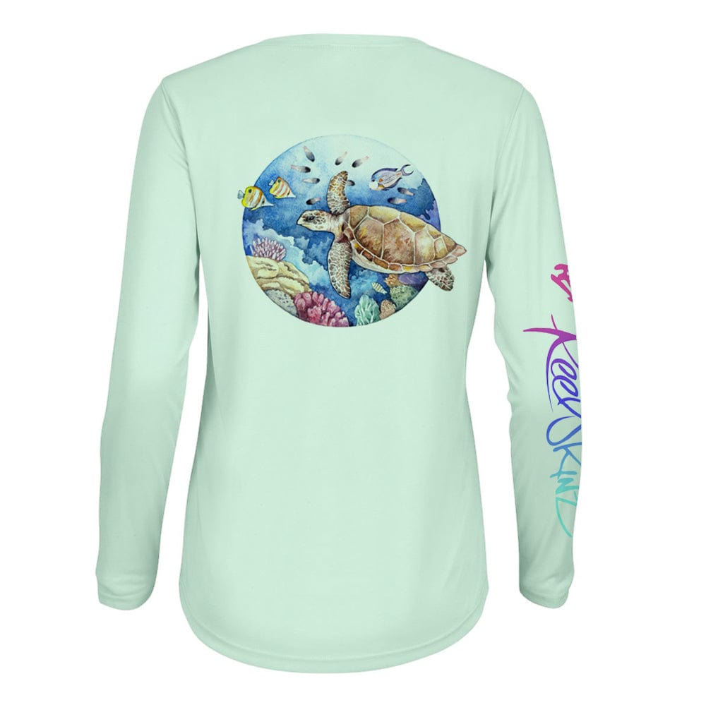 ReelSkinz SPF LONG-SLEEVE Reef Turtle Reef Turtle