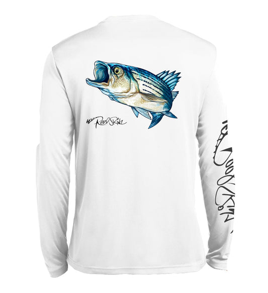 ReelSkinz SPF LONG-SLEEVE Striped Bass Striped Bass