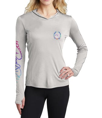 ReelSkinz SPF LONG-SLEEVE XS / Grey Ladies Performance Hoodie Ladies Performance Hoodie