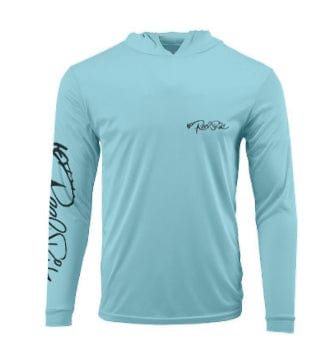 ReelSkinz XS / AQUA New! Performance Hoodie New! Performance Hoodie