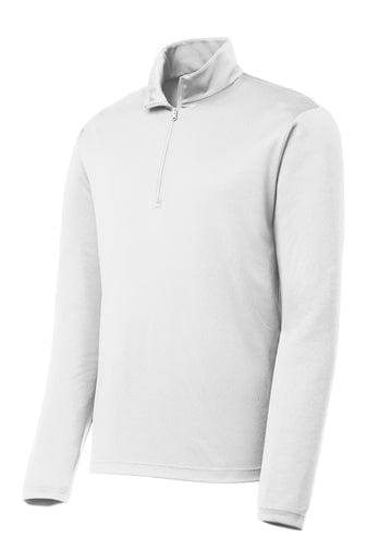 ReelSkinz XS / White Mens 1/4-Zip Pullover Mens 1/4-Zip Pullover