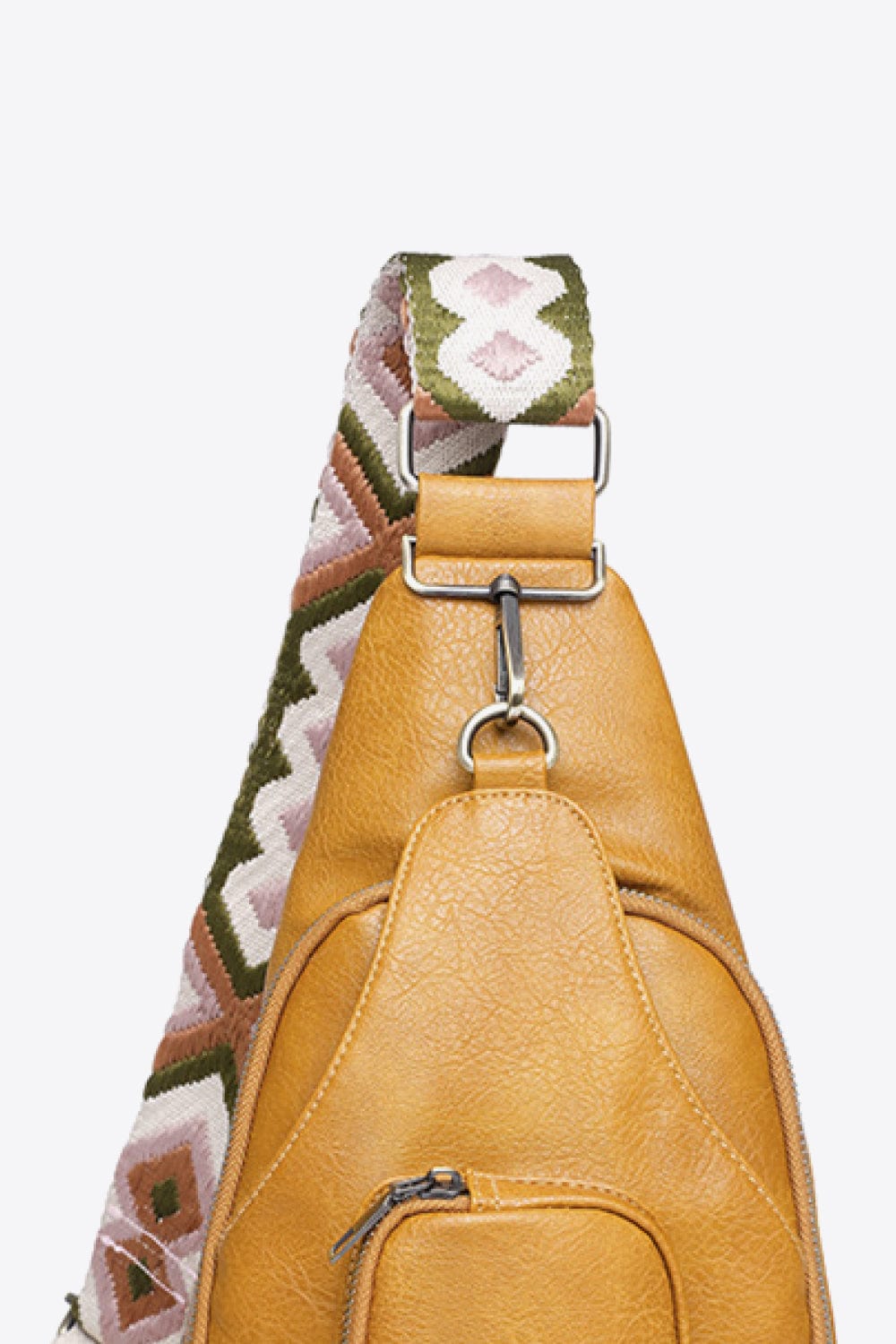 Trendsi Adored Take A Trip PU Leather Sling Bag Adored Take A Trip PU Leather Sling Bag