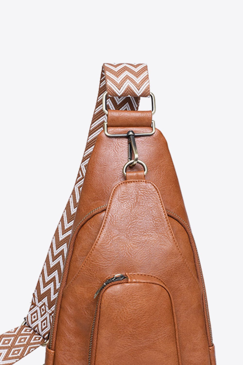 Trendsi Adored Take A Trip PU Leather Sling Bag Adored Take A Trip PU Leather Sling Bag