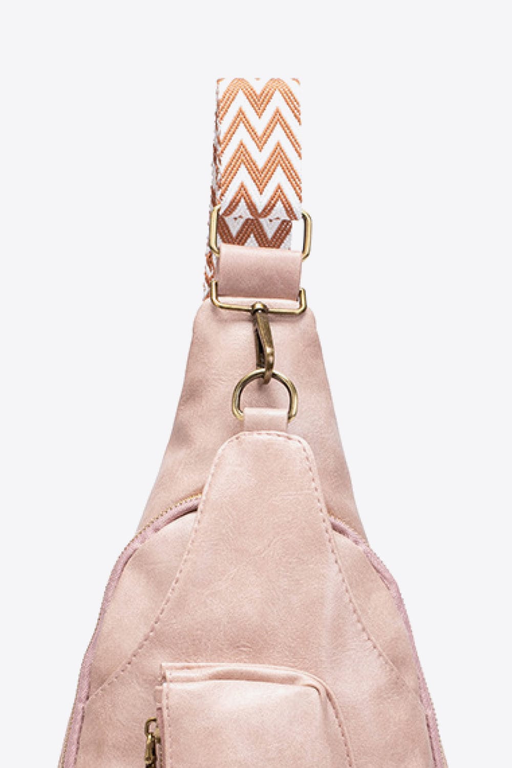 Trendsi All The Feels PU Leather Sling Bag All The Feels PU Leather Sling Bag