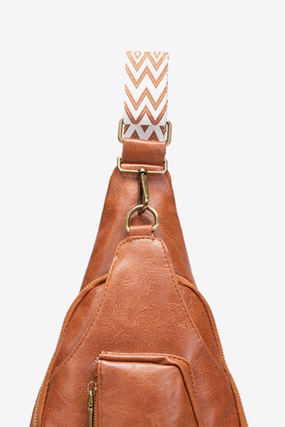 Trendsi All The Feels PU Leather Sling Bag All The Feels PU Leather Sling Bag
