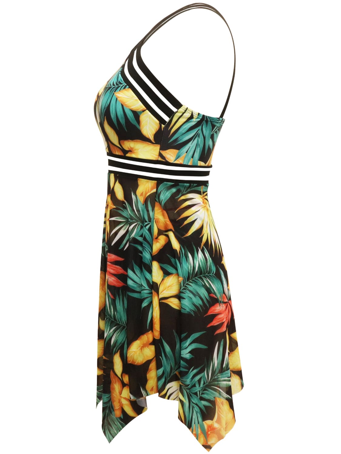 Trendsi Cutout Printed Two-Piece Swim Set Cutout Printed Two-Piece Swim Set