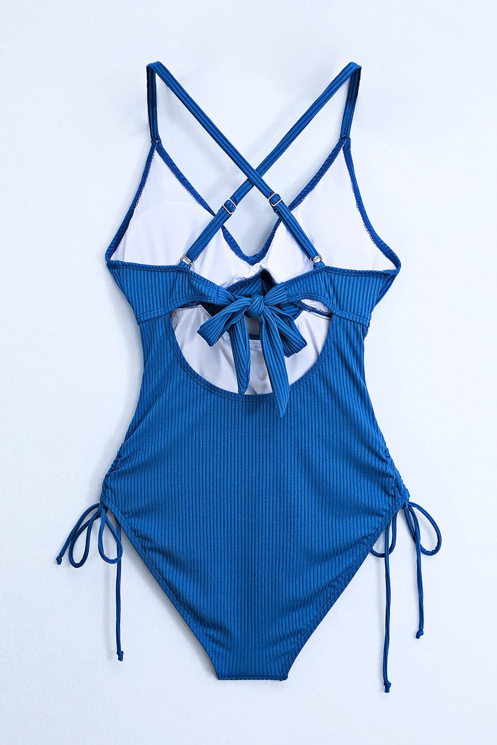 Trendsi Cutout V-Neck Spaghetti Strap One-Piece Swimwear Cutout V-Neck Spaghetti Strap One-Piece Swimwear