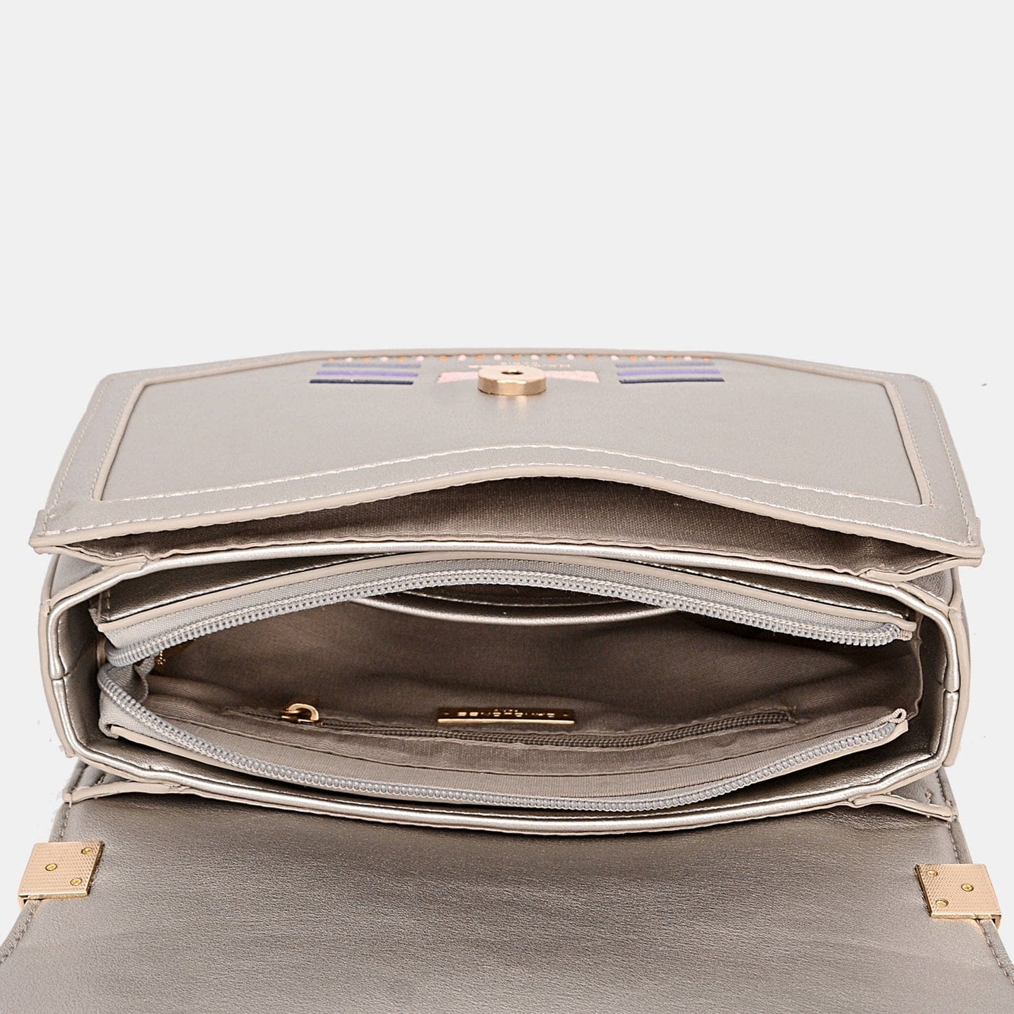 Trendsi David Jones Geometric Print Crossbody Bag David Jones Geometric Print Crossbody Bag