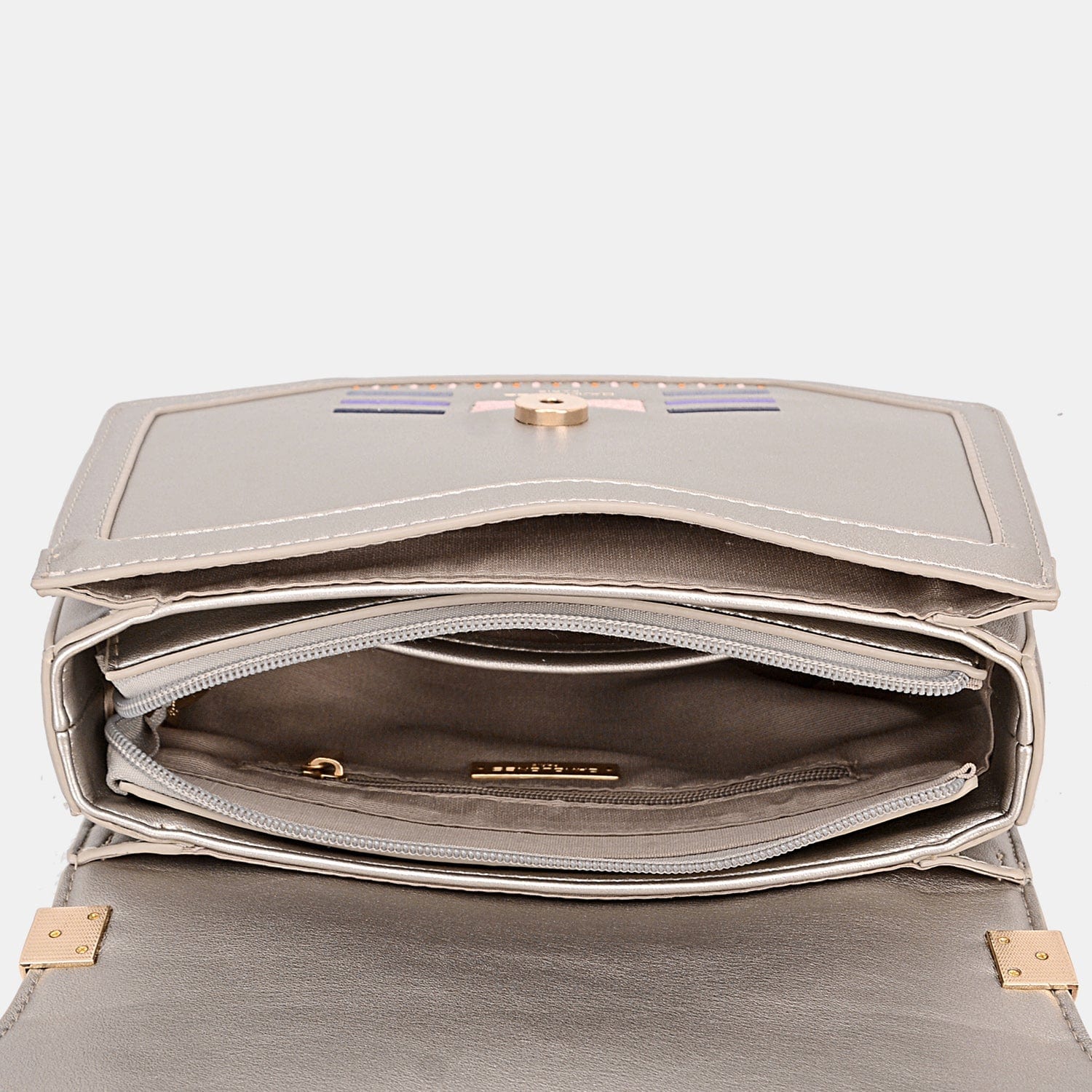 Trendsi David Jones Geometric Print Crossbody Bag David Jones Geometric Print Crossbody Bag