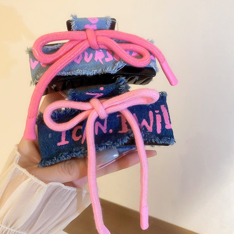 Trendsi Fall Acrylic Braided Rope Hair Claw Clip Acrylic Braided Rope Hair Claw Clip