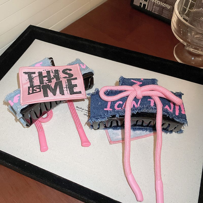 Trendsi Fall Acrylic Braided Rope Hair Claw Clip Acrylic Braided Rope Hair Claw Clip