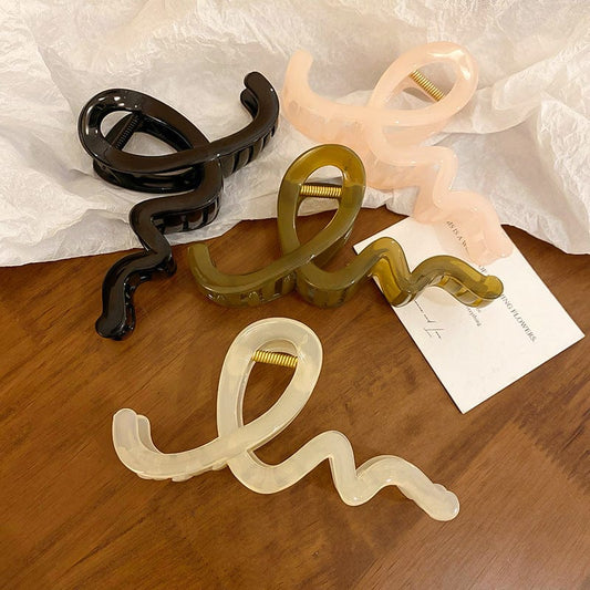 Trendsi Fall Acrylic Hair Claw Clip Acrylic Hair Claw Clip