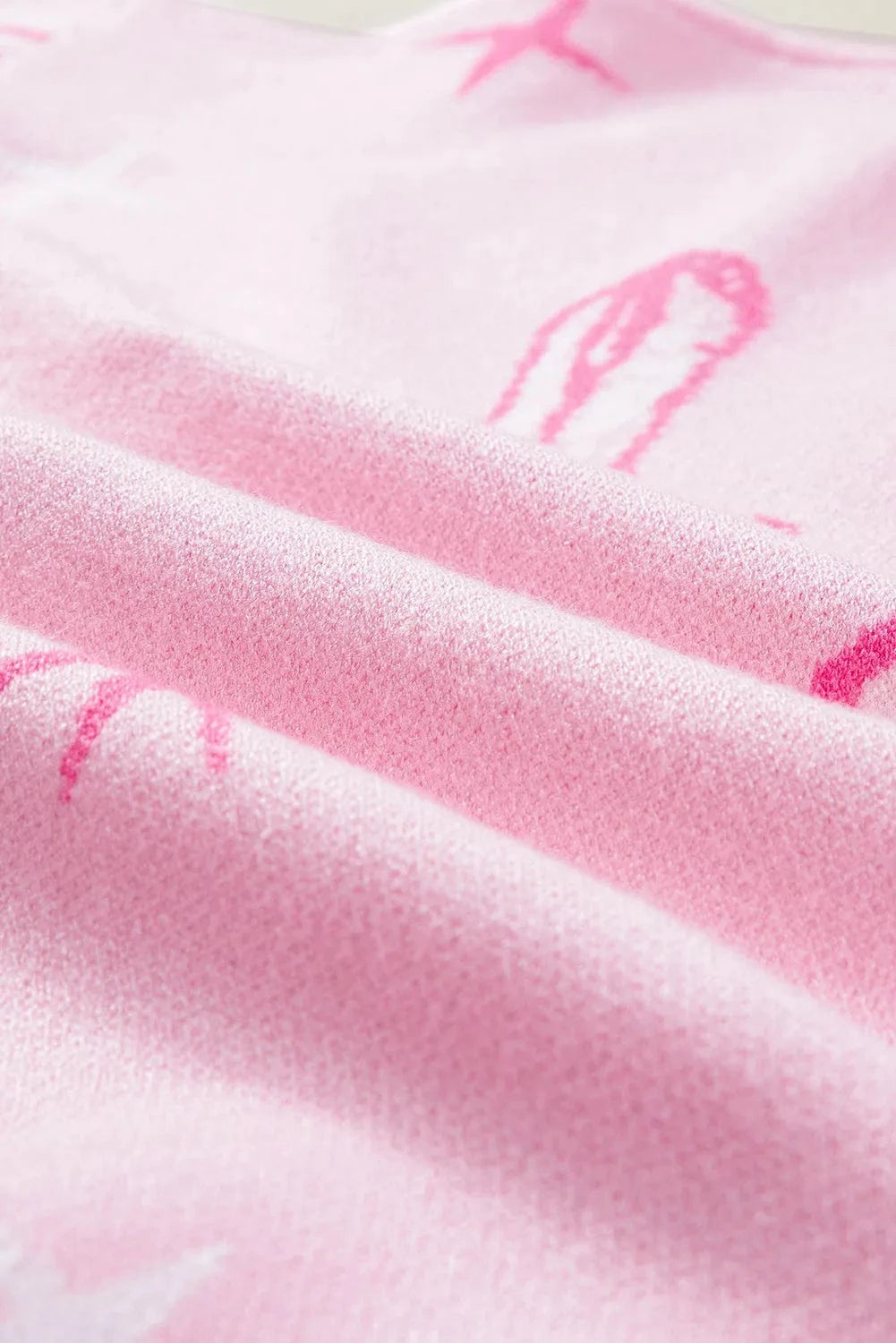 Trendsi Fall Boots Round Neck Long Sleeve Top Boots Round Neck Long Sleeve Top