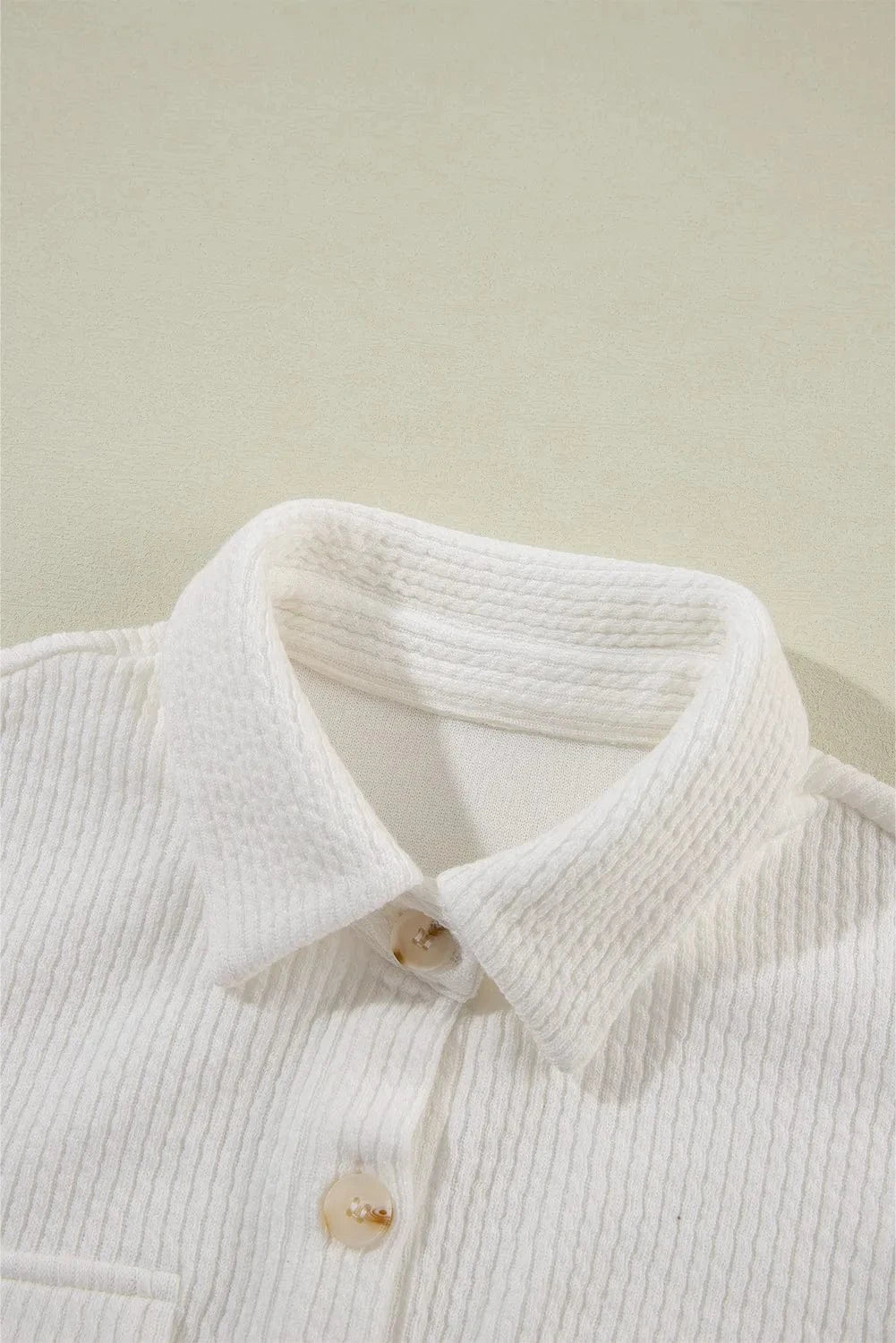 Trendsi Fall Button Up Long Sleeve Shacket Button Up Long Sleeve Shacket