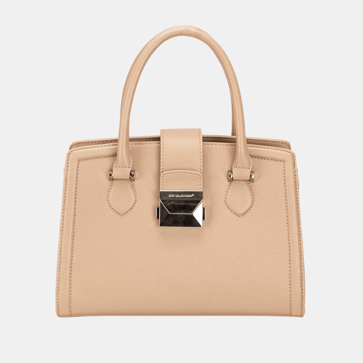 Trendsi Fall Camel / One Size David Jones PU Leather Handbag David Jones PU Leather Handbag