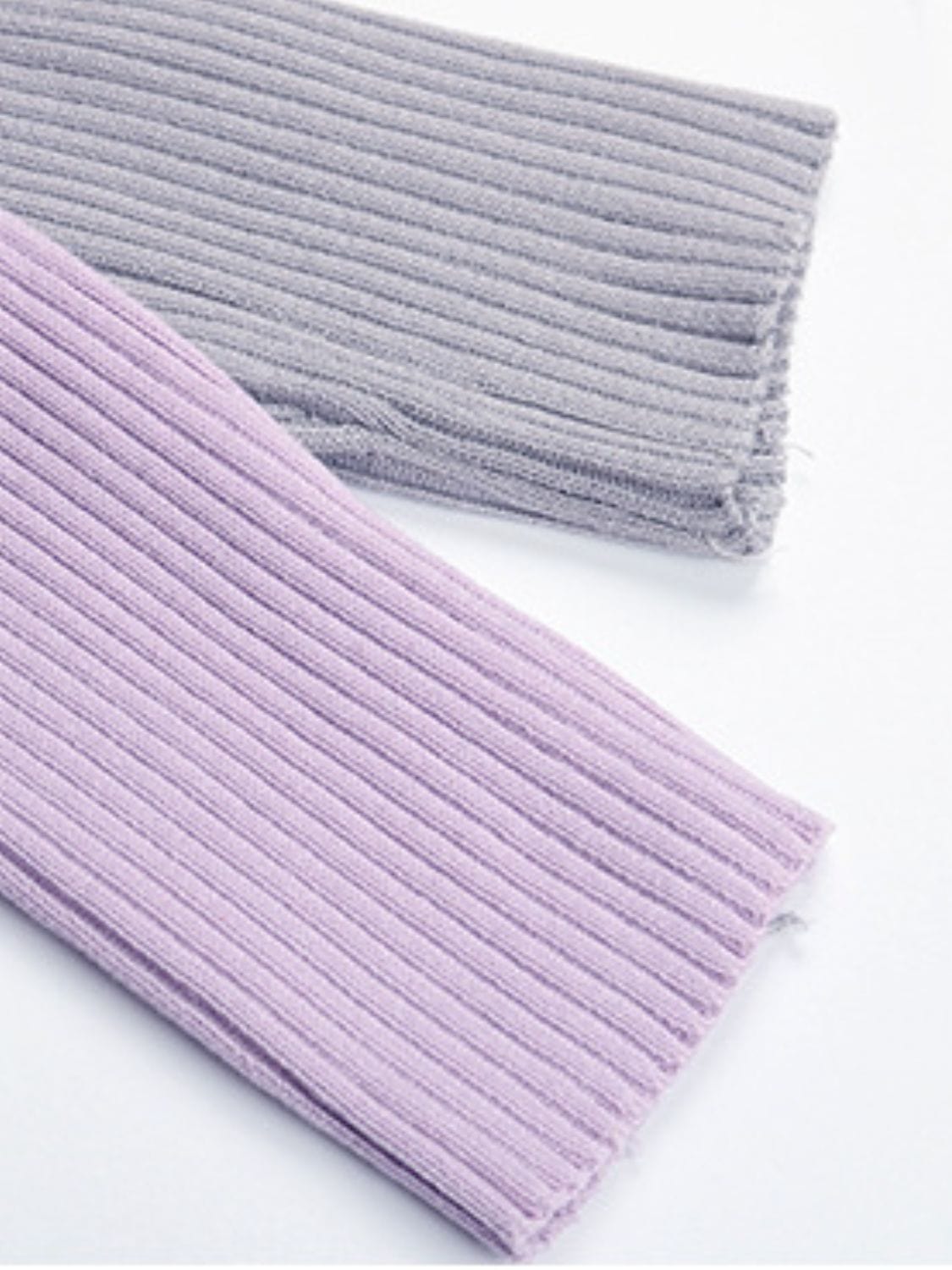 Trendsi Fall Contrast Button Up Long Sleeve Cardigan Contrast Button Up Long Sleeve Cardigan