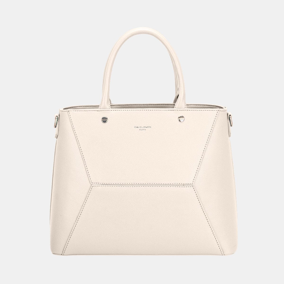 Trendsi Fall Creamy White / One Size David Jones PU Leather Handbag David Jones PU Leather Handbag