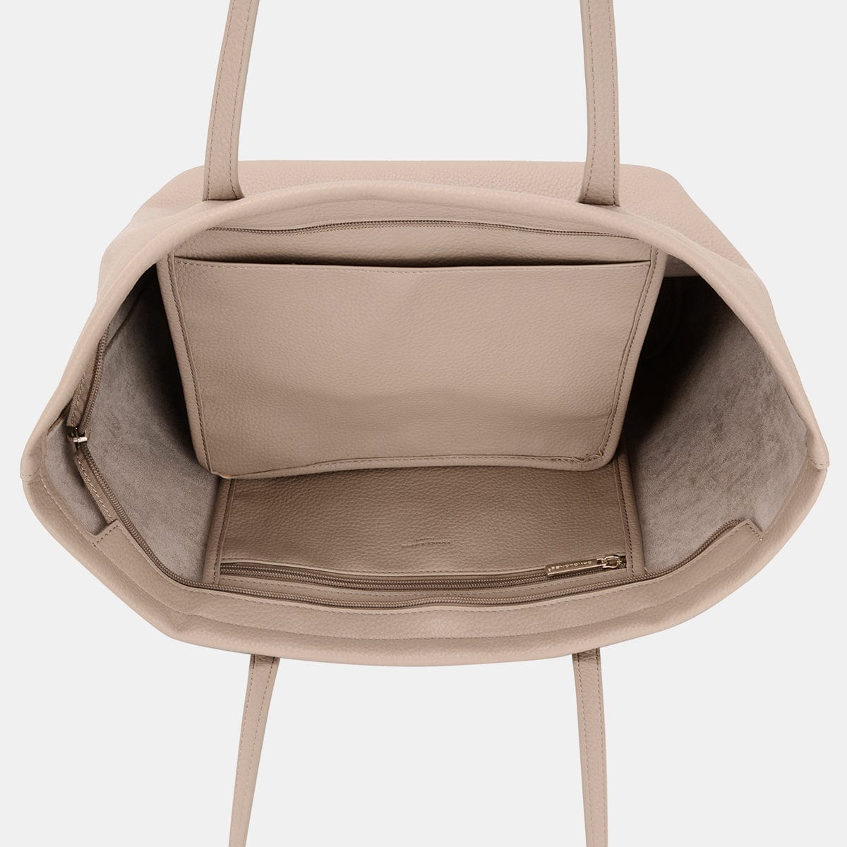 Trendsi Fall David Jones PU Leather Tote Bag David Jones PU Leather Tote Bag