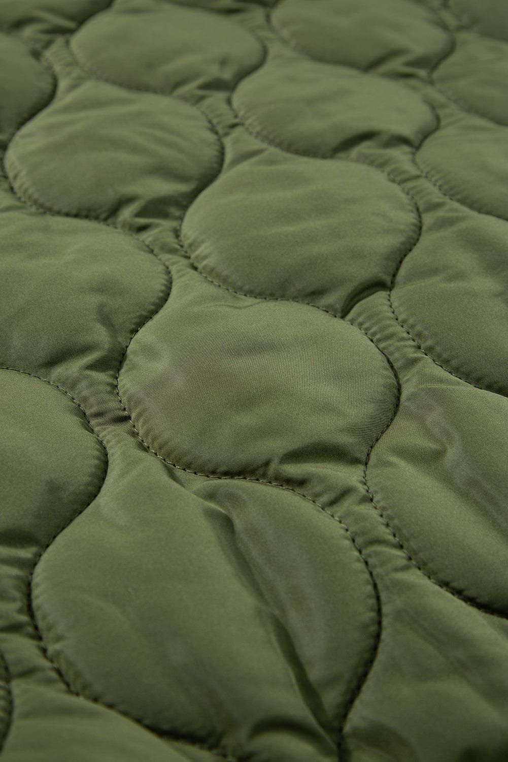 Trendsi Fall Drawstring Zip Up Hooded Vest Coat Drawstring Zip Up Hooded Vest Coat