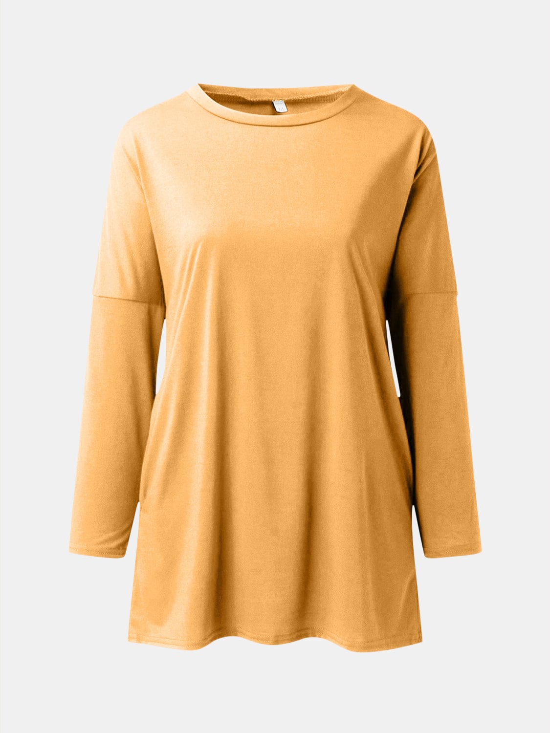 Trendsi Fall Full Size Round Neck Long Sleeve T-Shirt Full Size Round Neck Long Sleeve T-Shirt