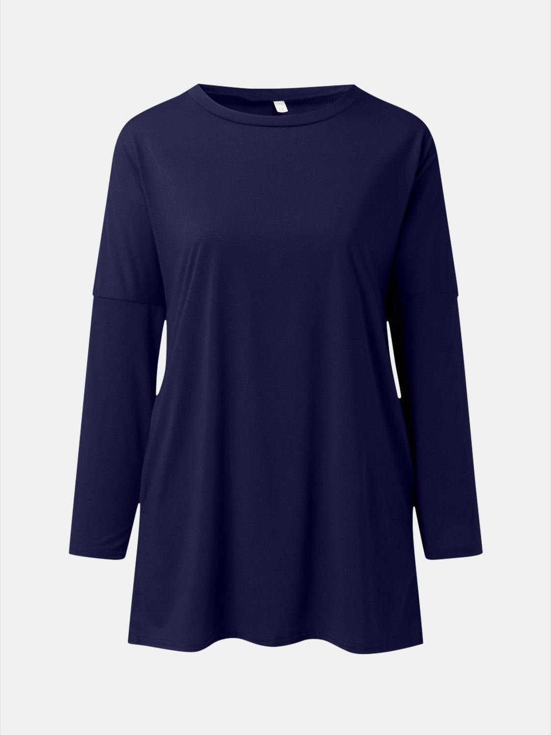 Trendsi Fall Full Size Round Neck Long Sleeve T-Shirt Full Size Round Neck Long Sleeve T-Shirt