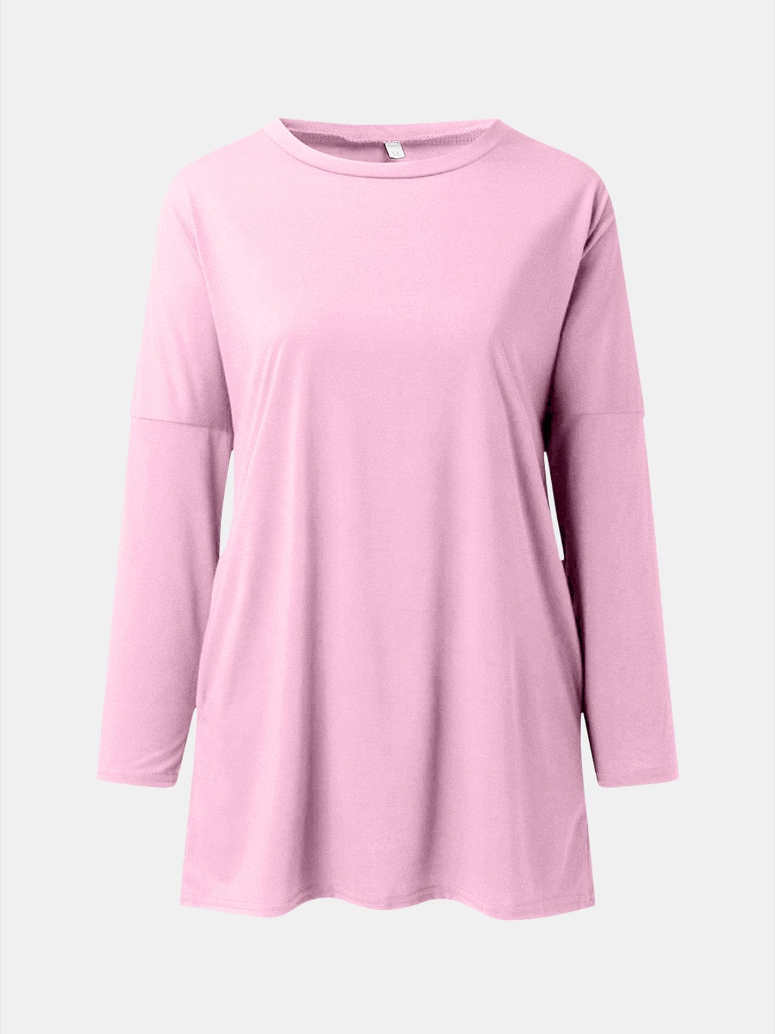 Trendsi Fall Full Size Round Neck Long Sleeve T-Shirt Full Size Round Neck Long Sleeve T-Shirt
