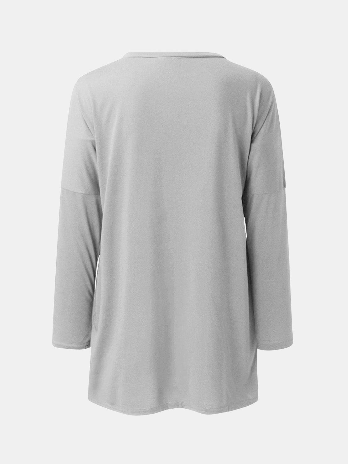 Trendsi Fall Full Size Round Neck Long Sleeve T-Shirt Full Size Round Neck Long Sleeve T-Shirt