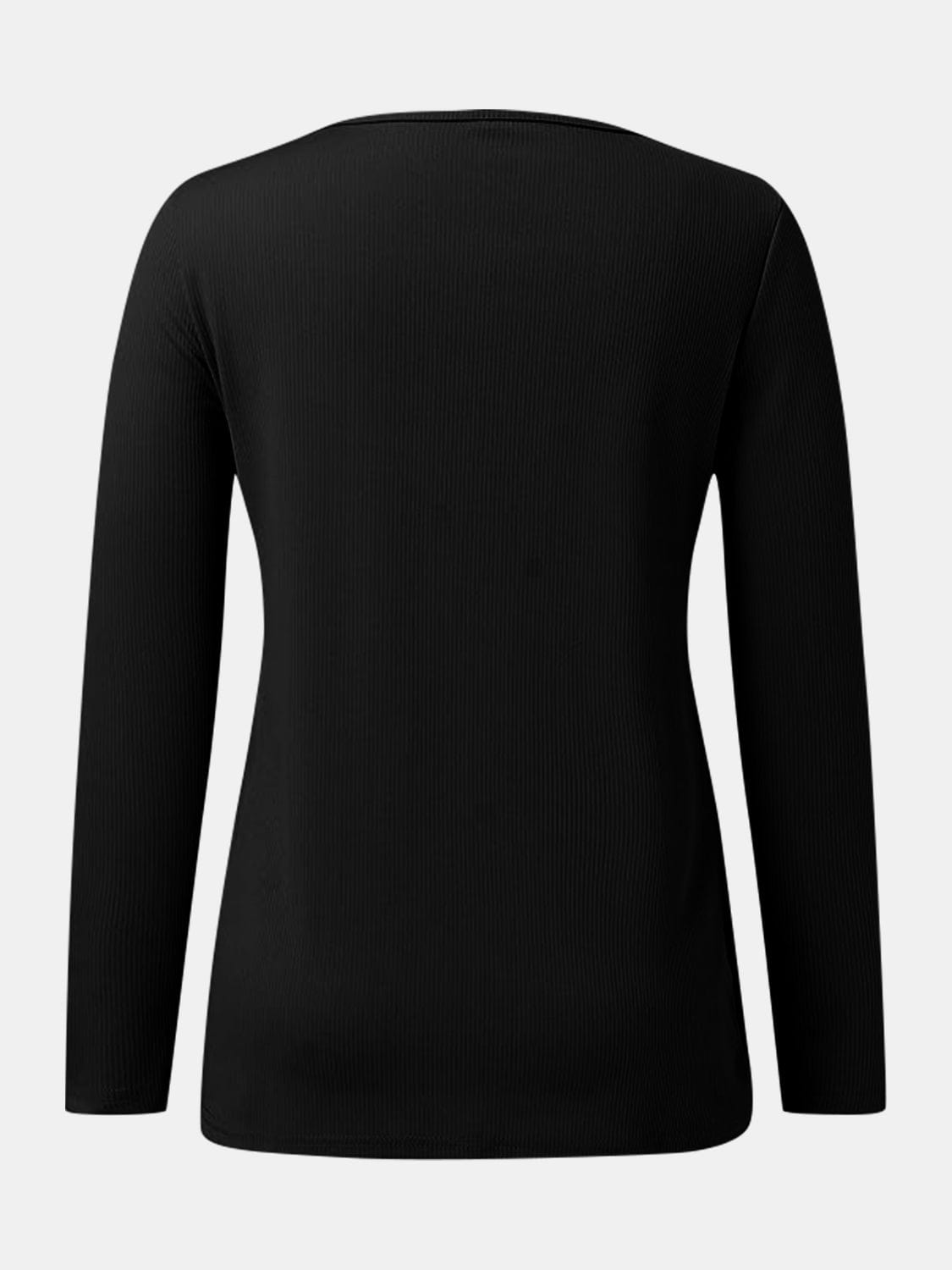 Trendsi Fall Full Size Scoop Neck Long Sleeve T-Shirt Full Size Scoop Neck Long Sleeve T-Shirt