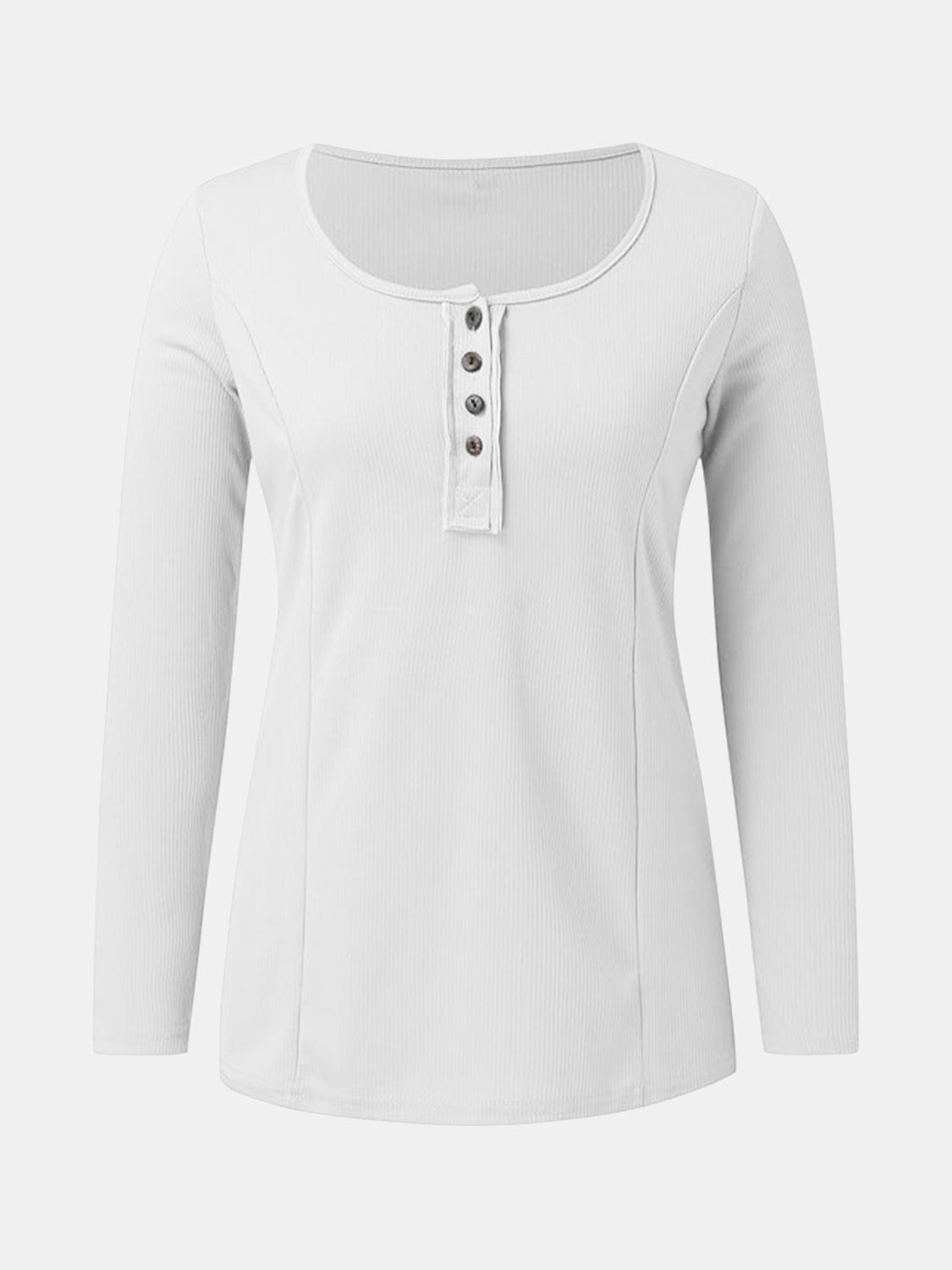 Trendsi Fall Full Size Scoop Neck Long Sleeve T-Shirt Full Size Scoop Neck Long Sleeve T-Shirt