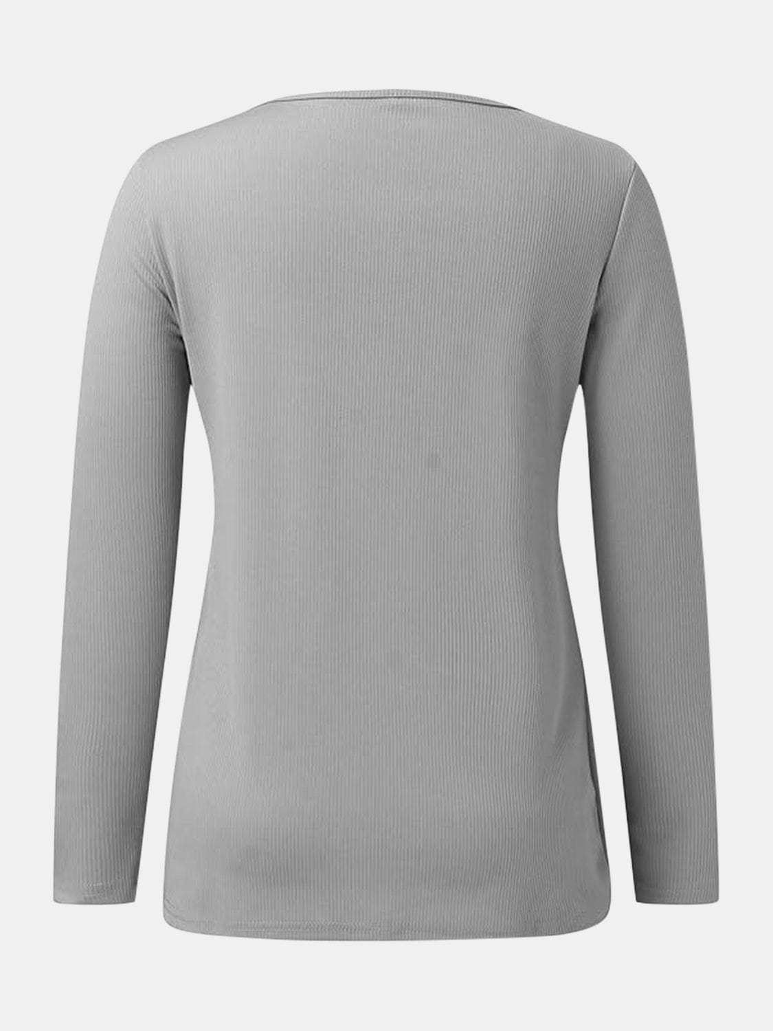 Trendsi Fall Full Size Scoop Neck Long Sleeve T-Shirt Full Size Scoop Neck Long Sleeve T-Shirt