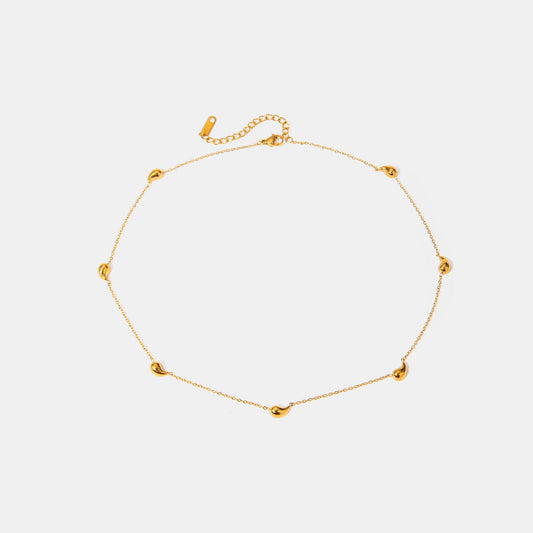 Trendsi Fall Gold / One Size 18K Gold-Plated Necklace 18K Gold-Plated Necklace