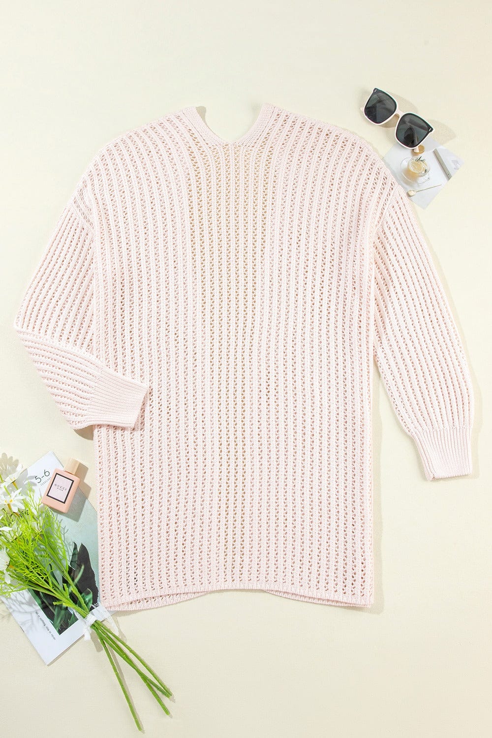 Trendsi Fall Open Front Long Sleeve Cardigan Open Front Long Sleeve Cardigan