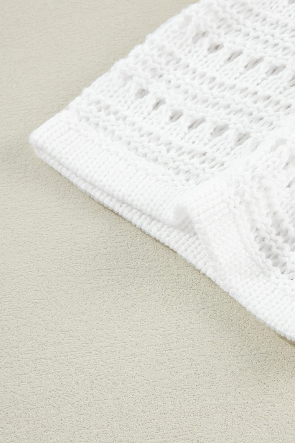 Trendsi Fall Openwork Open Front Long Sleeve Cardigan Openwork Open Front Long Sleeve Cardigan