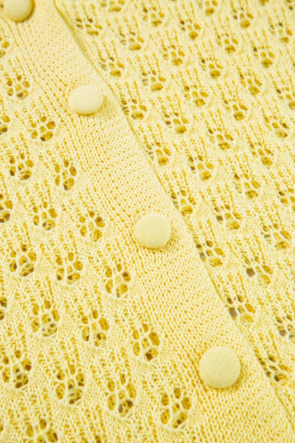 Trendsi Fall Openwork V-Neck Long Sleeve Cardigan Openwork V-Neck Long Sleeve Cardigan