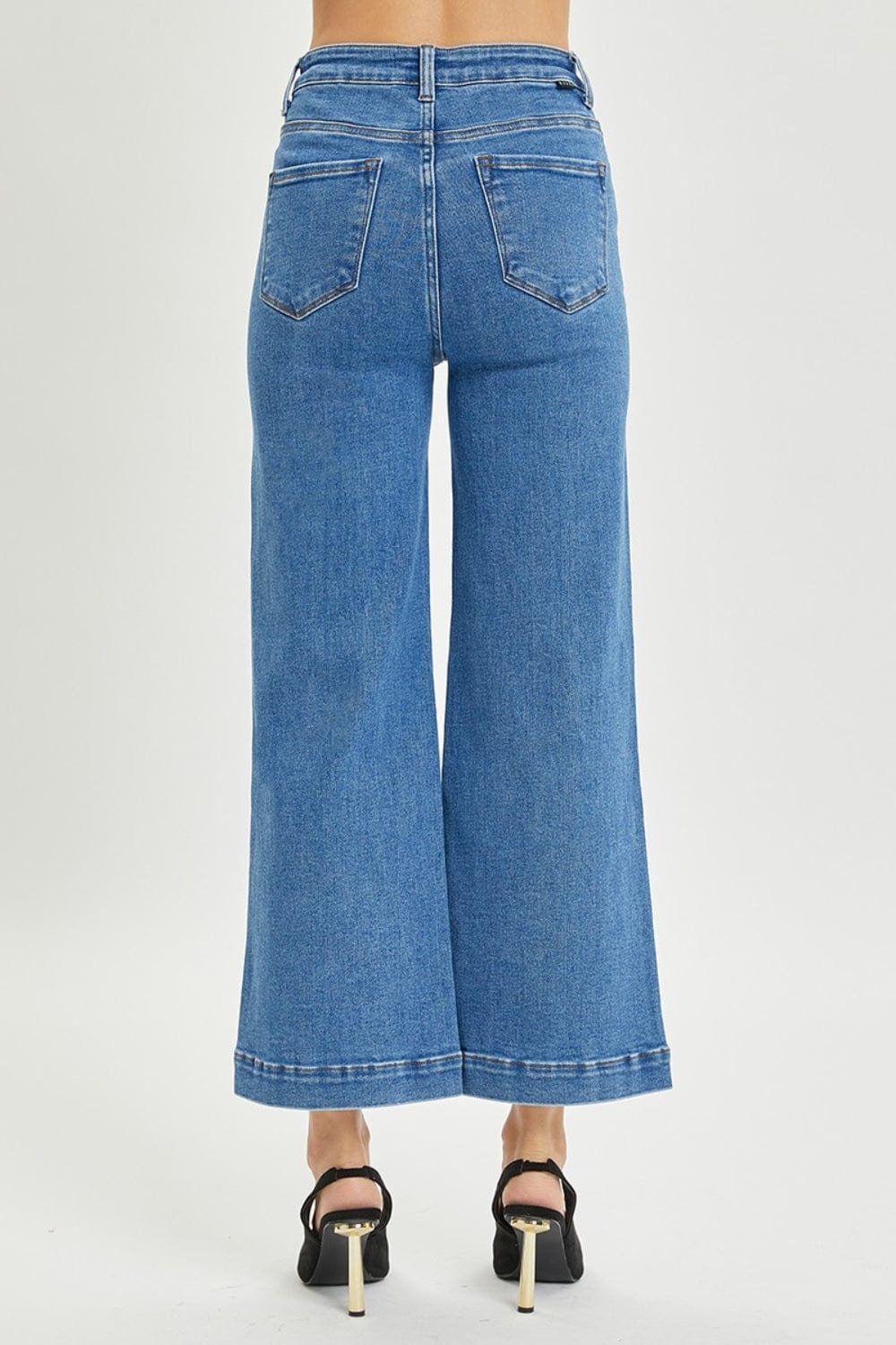 Trendsi Fall RISEN Full Size High Rise Wide Leg Jeans RISEN Full Size High Rise Wide Leg Jeans