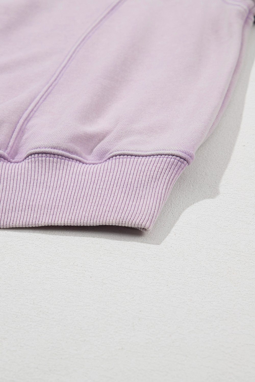 Trendsi Fall Round Neck Long Sleeve Sweatshirt Round Neck Long Sleeve Sweatshirt