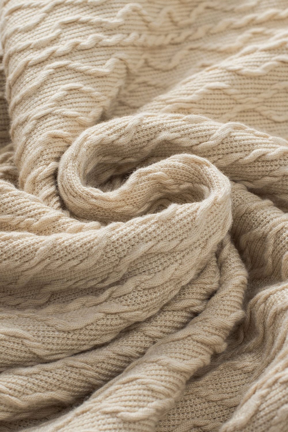 Trendsi Fall Textured Mock Neck Three-Quarter Sleeve Top Textured Mock Neck Three-Quarter Sleeve Top