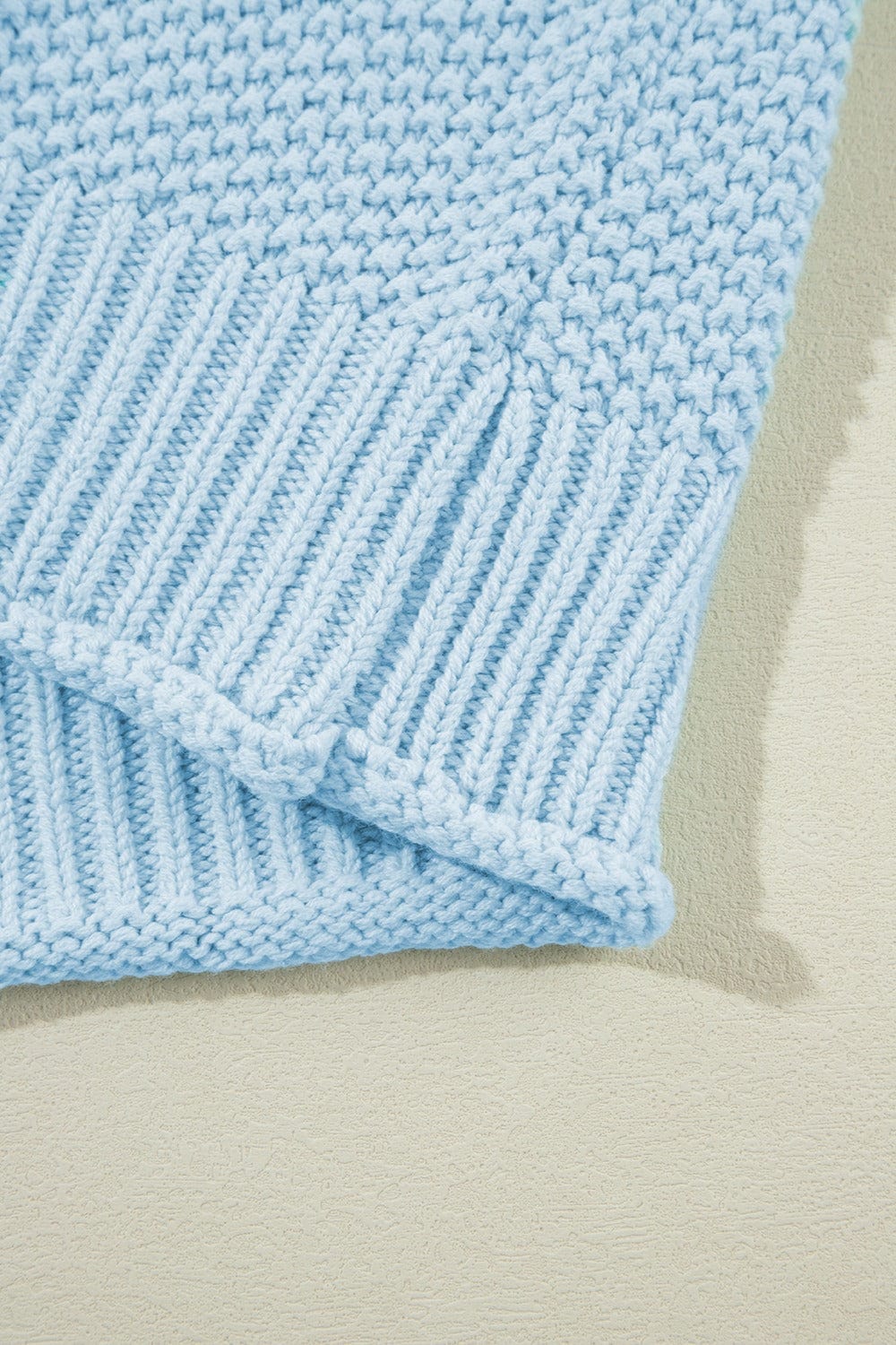 Trendsi Fall Turtleneck Cap Sleeve Sweater Turtleneck Cap Sleeve Sweater