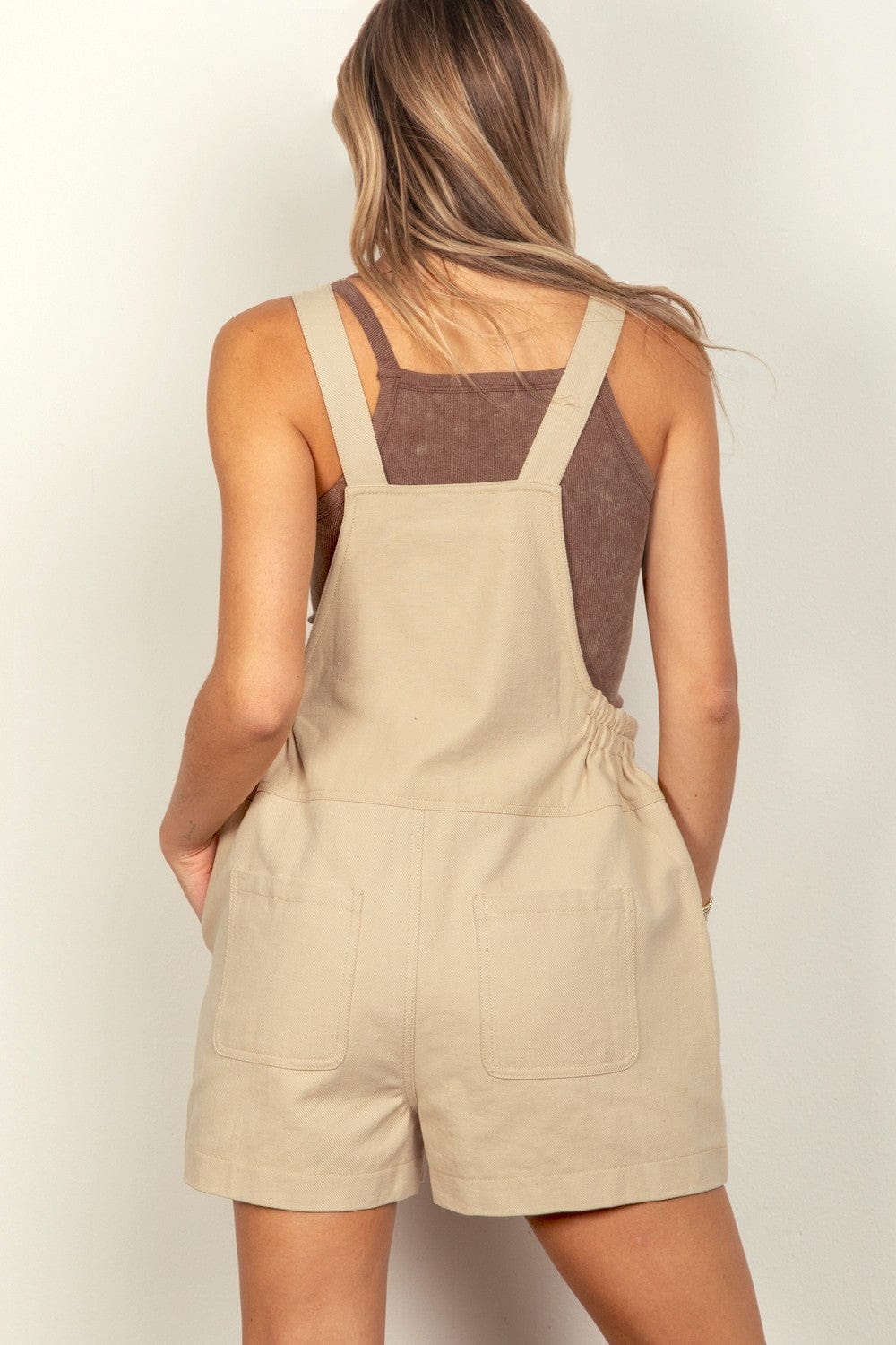 Trendsi Fall VERY J Adjustable Suspender Overalls with Pockets VERY J Adjustable Suspender Overalls with Pockets