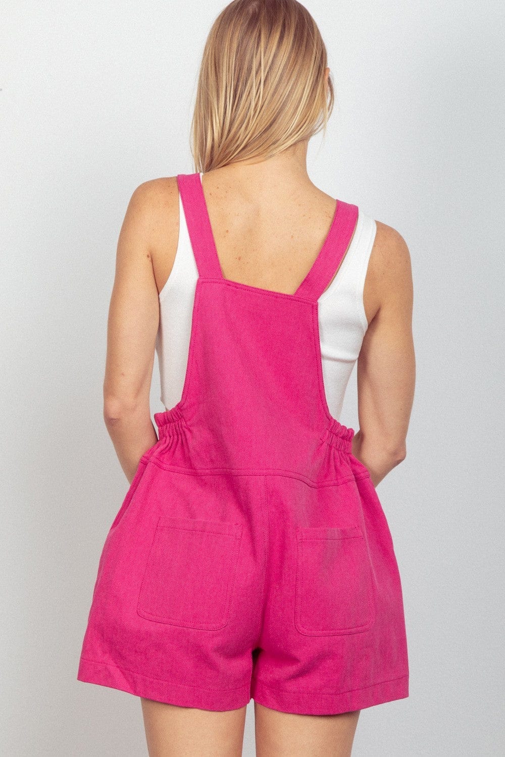 Trendsi Fall VERY J Adjustable Suspender Overalls with Pockets VERY J Adjustable Suspender Overalls with Pockets