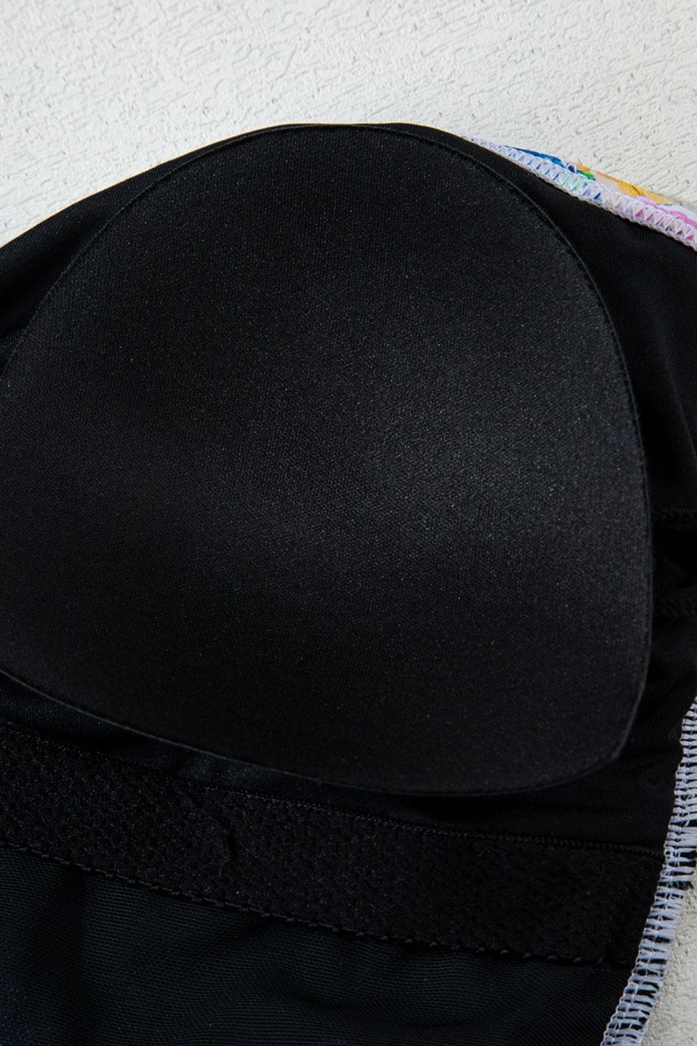 Trendsi Floral Gingham Halter Neck Drawstring One Piece Swimwear Floral Gingham Halter Neck Drawstring One Piece Swimwear