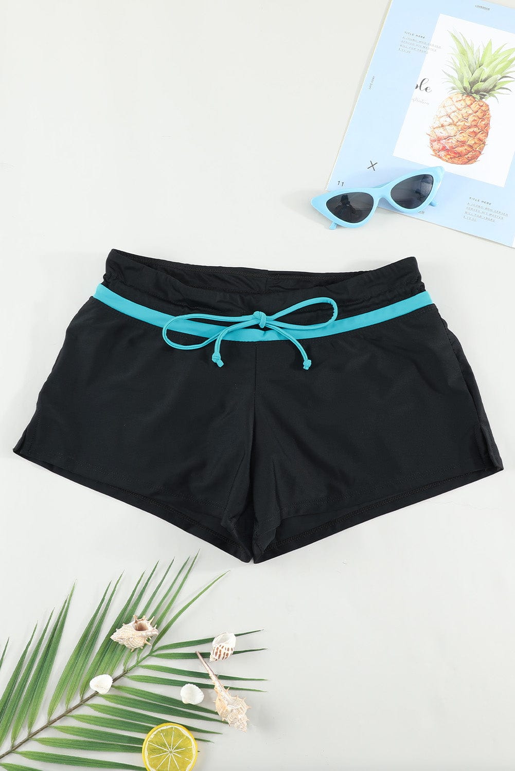 Trendsi Full Size Drawstring Swim Shorts Full Size Drawstring Swim Shorts