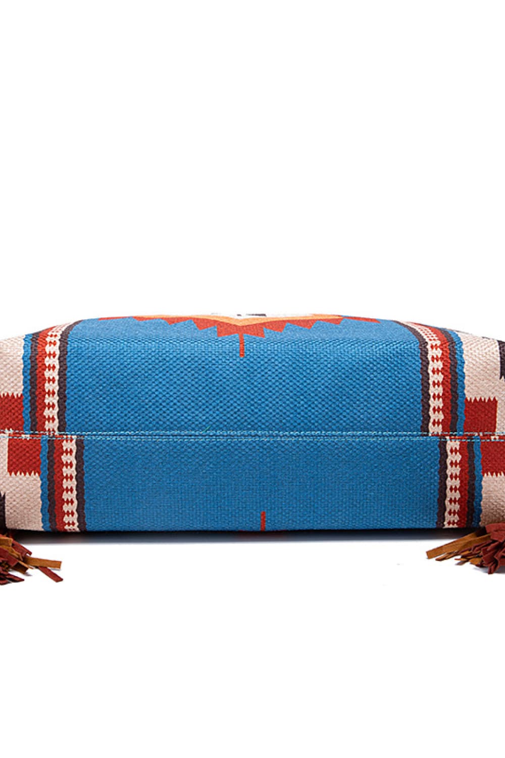 Trendsi Geometric Canvas Tote Bag Geometric Canvas Tote Bag