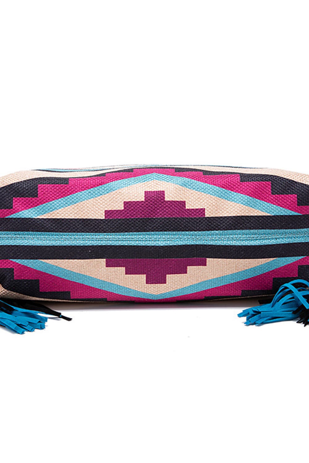 Trendsi Geometric Canvas Tote Bag Geometric Canvas Tote Bag