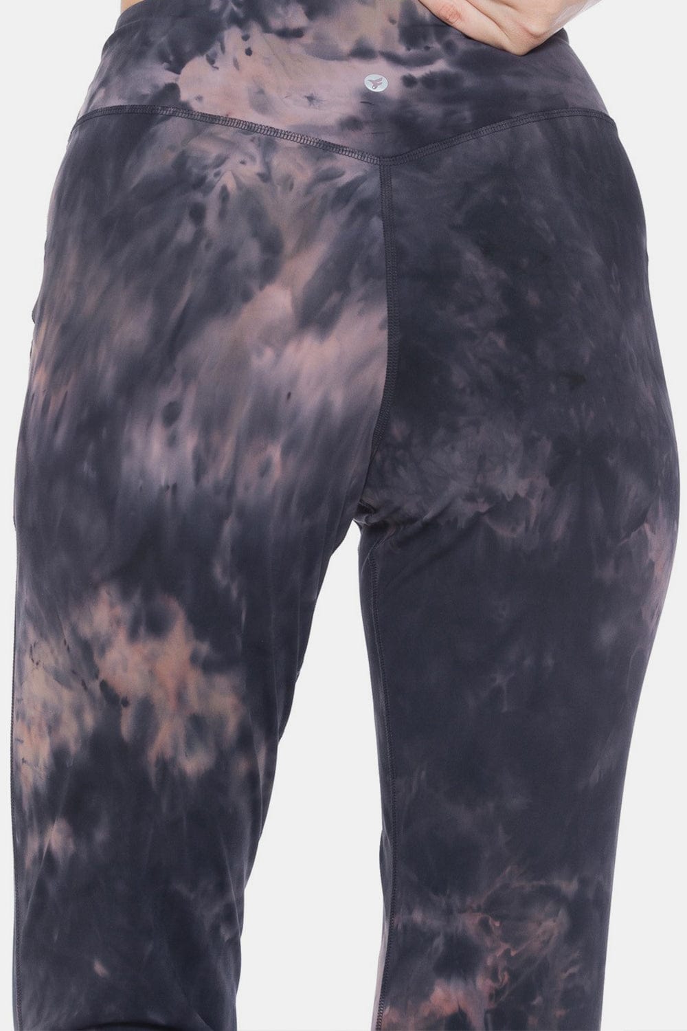 Trendsi Leggings Depot Tie-Dye High Waist Cropped Leggings Leggings Depot Tie-Dye High Waist Cropped Leggings