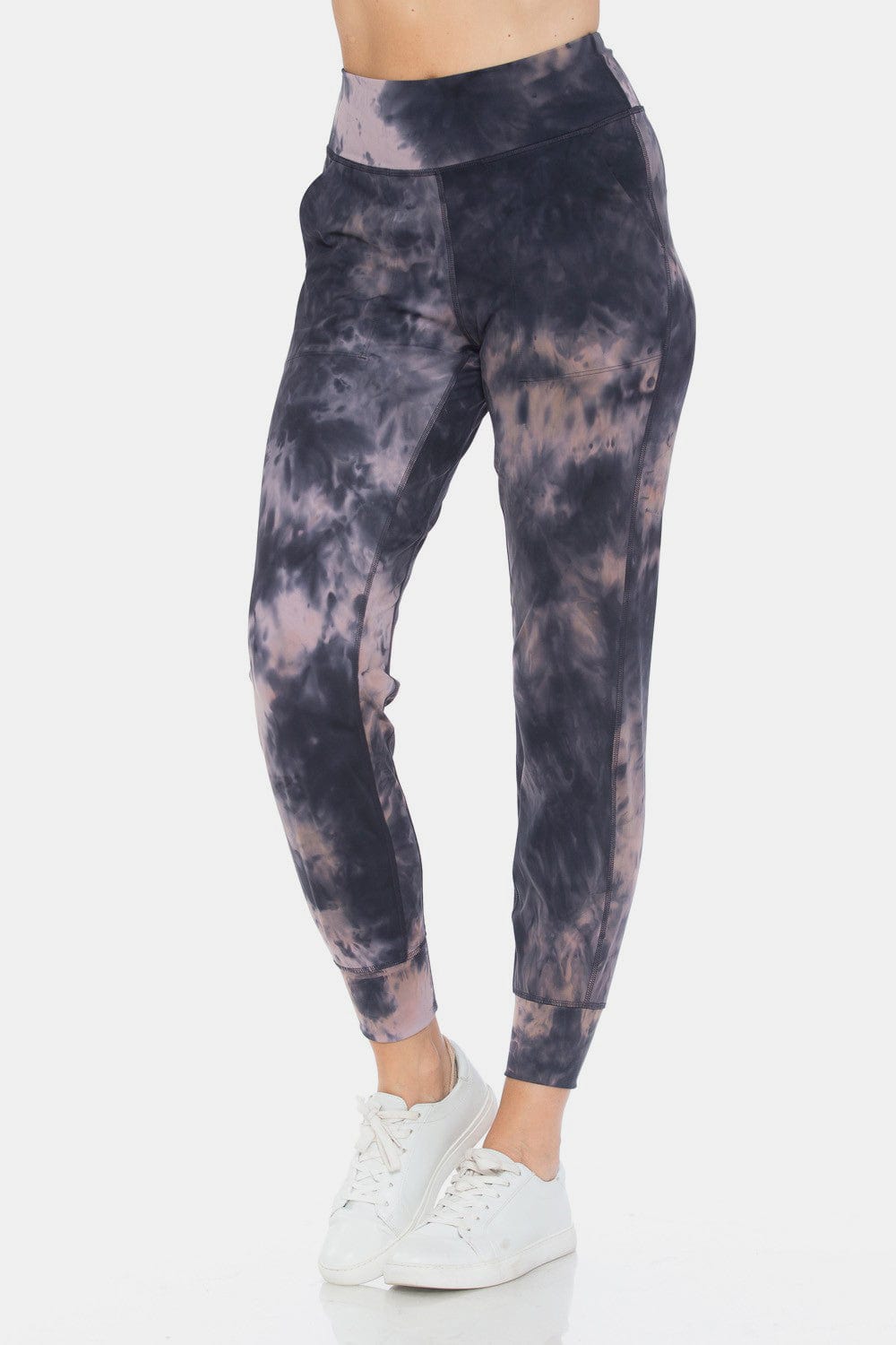 Trendsi Leggings Depot Tie-Dye High Waist Cropped Leggings Leggings Depot Tie-Dye High Waist Cropped Leggings